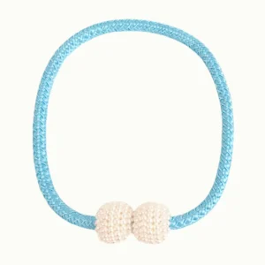 Blue Curtain Maganetic tieback