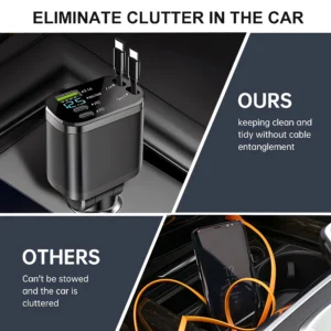 retractable cable car charger BD