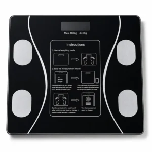 Body Fat Scale Black